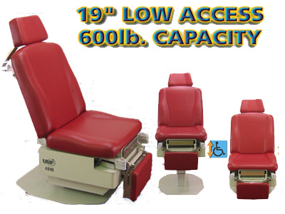 Low Access Power Exam Table