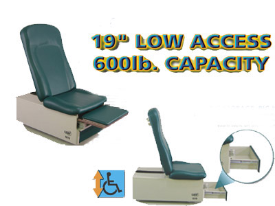 Low Access Power Exam Table