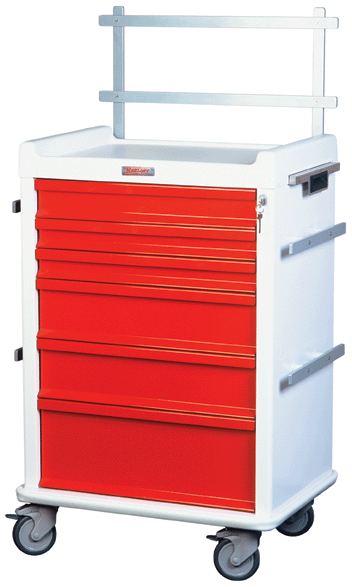 Six Drawer MR Cart, Anesthesia Package