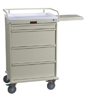Economy Punchcard Medication Cart