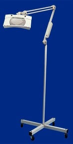 Burton Wave™ Plus Fluorescent Magnifier- Floor Stand (Casters Included) 