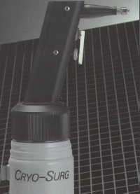 CRYO-SURG:-Hand-held liquid nitrogen system